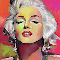 Marilyn Monroe 5 Red